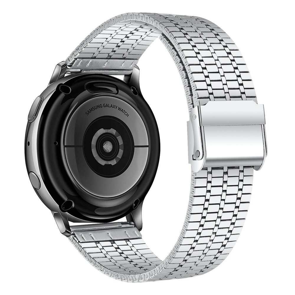 Strap-it Strap-it Bracelet acier luxe Samsung Galaxy Watch FE (argent)