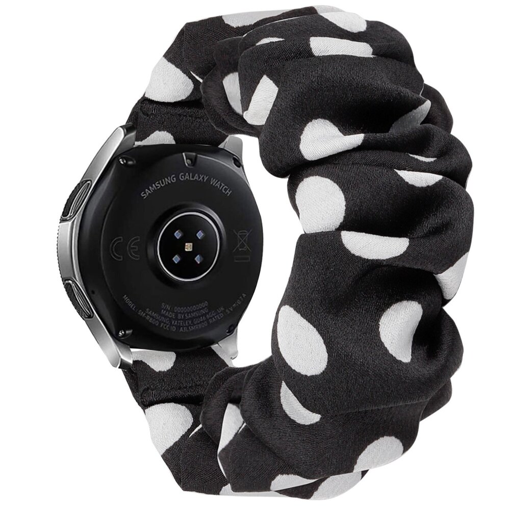 Strap-it Strap-it Bracelet chouchou Samsung Galaxy Watch FE (dots)