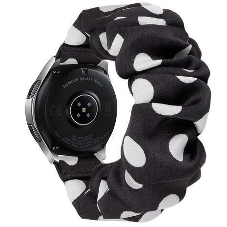 Strap-it Strap-it Bracelet chouchou Samsung Galaxy Watch FE (dots)