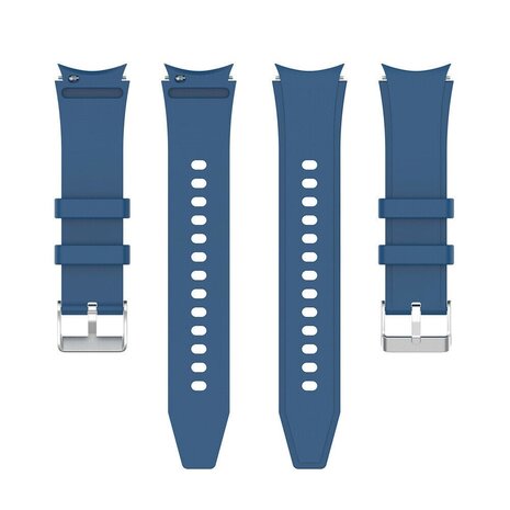 Strap-it Strap-it Bracelet silicone 'perfect fit' Samsung Galaxy Watch FE (bleu)