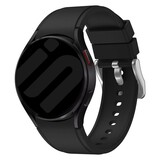 Strap-it Bracelet silicone 'perfect fit' Samsung Galaxy Watch FE (noir)