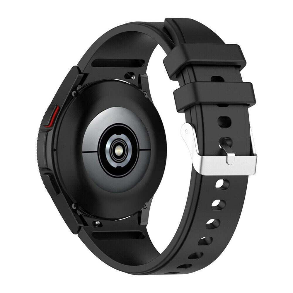 Strap-it Strap-it Bracelet silicone 'perfect fit' Samsung Galaxy Watch FE (noir)