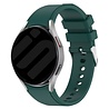 Strap-it Strap-it Bracelet silicone Samsung Galaxy Watch FE perfect fit (vert foncé)