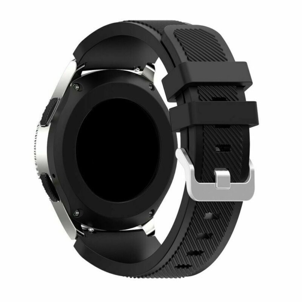Strap-it Strap-it Bracelet silicone Samsung Galaxy Watch FE (noir)