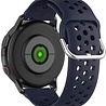 Strap-it Strap-it Bracelet silicone avec trous Samsung Galaxy Watch FE (bleu foncé) Strap-it Strap-it Bracelet silicone avec trous Samsung Galaxy Watch FE (bleu foncé)