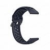 Strap-it Strap-it Bracelet silicone avec trous Samsung Galaxy Watch FE (bleu foncé) Strap-it Strap-it Bracelet silicone avec trous Samsung Galaxy Watch FE (bleu foncé)