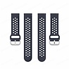 Strap-it Strap-it Bracelet silicone avec trous Samsung Galaxy Watch FE (bleu foncé) Strap-it Strap-it Bracelet silicone avec trous Samsung Galaxy Watch FE (bleu foncé)