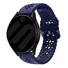 Strap-it Strap-it Bracelet silicone avec motif Samsung Galaxy Watch FE (bleu foncé) Strap-it Strap-it Bracelet silicone avec motif Samsung Galaxy Watch FE (bleu foncé)