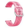 Strap-it Strap-it Bracelet silicone avec motif Samsung Galaxy Watch FE (rose pétant) Strap-it Strap-it Bracelet silicone avec motif Samsung Galaxy Watch FE (rose pétant)