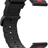 Strap-it Strap-it Bracelet édition spéciale Samsung Galaxy Watch FE (noir/rouge) Strap-it Strap-it Bracelet édition spéciale Samsung Galaxy Watch FE (noir/rouge)