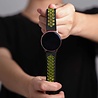 Strap-it Strap-it Bracelet sport Samsung Galaxy Watch FE (noir/jaune) Strap-it Strap-it Bracelet sport Samsung Galaxy Watch FE (noir/jaune)