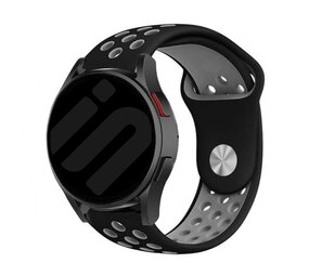 Strap-it Bracelet sport Samsung Galaxy Watch FE (noir/gris)