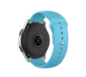 Strap-it Bracelet sport Samsung Galaxy Watch FE (bleu clair)