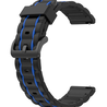 Strap-it Strap-it Bracelet sport avec boucle Samsung Galaxy Watch FE (noir/bleu) Strap-it Strap-it Bracelet sport avec boucle Samsung Galaxy Watch FE (noir/bleu)