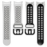 Strap-it Strap-it Bracelet sport carré Samsung Galaxy Watch FE (blanc/noir) Strap-it Strap-it Bracelet sport carré Samsung Galaxy Watch FE (blanc/noir)