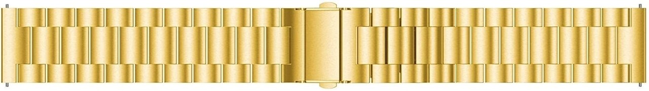 Strap-it Strap-it Bracelet acier Samsung Galaxy Watch FE (or)