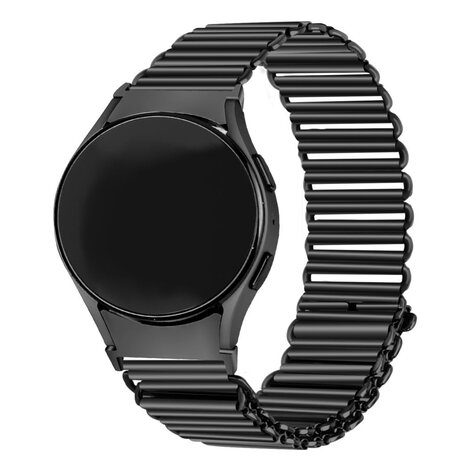 Strap-it Strap-it Bracelet acier loop Samsung Galaxy Watch FE (noir)