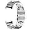 Strap-it Strap-it Bracelet acier 'fer' Samsung Galaxy Watch FE (argent) Strap-it Strap-it Bracelet acier 'fer' Samsung Galaxy Watch FE (argent)