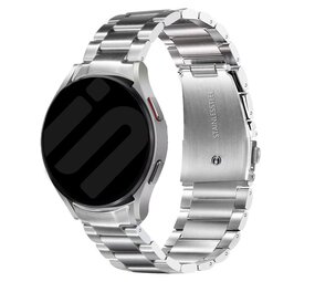Strap-it Bracelet titane Samsung Galaxy Watch FE (argent)