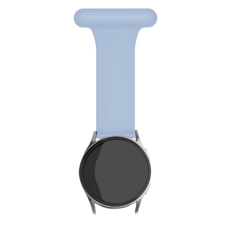 Strap-it Strap-it Bracelet infirmière Samsung Galaxy Watch FE (bleu clair) Strap-it Strap-it Bracelet infirmière Samsung Galaxy Watch FE (bleu clair)
