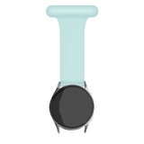 Strap-it Bracelet infirmière Samsung Galaxy Watch FE (vert clair)