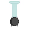 Strap-it Strap-it Bracelet infirmière Samsung Galaxy Watch FE (vert clair) Strap-it Strap-it Bracelet infirmière Samsung Galaxy Watch FE (vert clair)