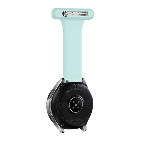 Strap-it Strap-it Bracelet infirmière Samsung Galaxy Watch FE (vert clair)