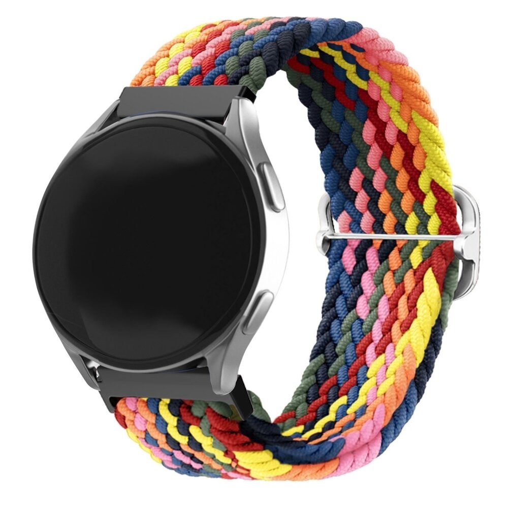 Strap-it Strap-it Bracelet tissée régable Samsung Galaxy Watch FE (multicolore)