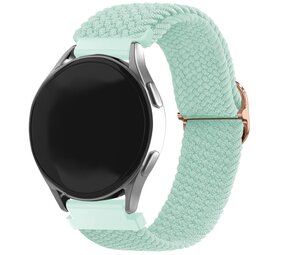 Strap-it Bracelet tissée régable Samsung Galaxy Watch FE (turquoise)