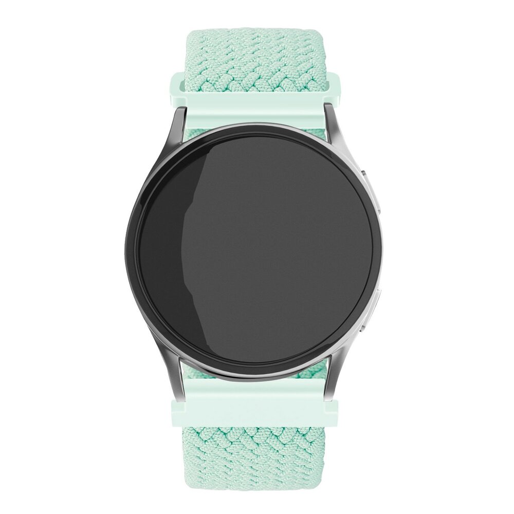 Strap-it Strap-it Bracelet tissée régable Samsung Galaxy Watch FE (turquoise)