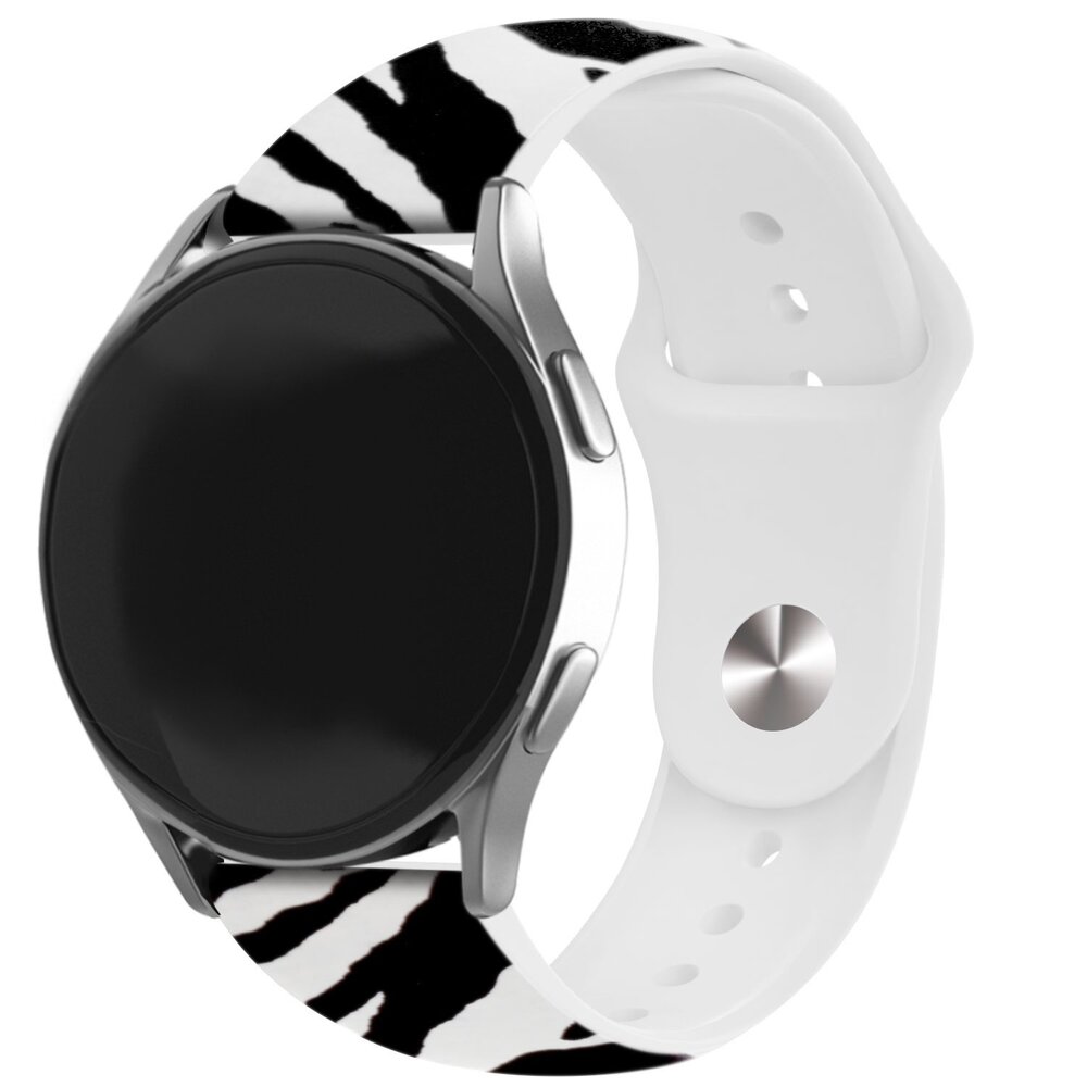 Strap-it Strap-it Bracelet Wild Zebra Samsung Galaxy Watch FE