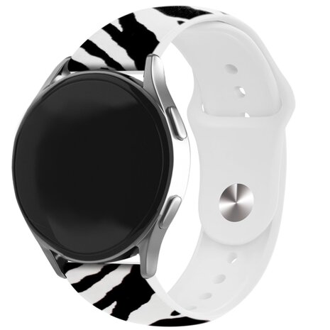 Strap-it Strap-it Bracelet Wild Zebra Samsung Galaxy Watch FE