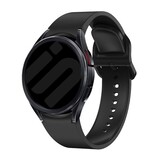 Strap-it Bracelet silicone 'One push' Samsung Galaxy Watch FE (noir)
