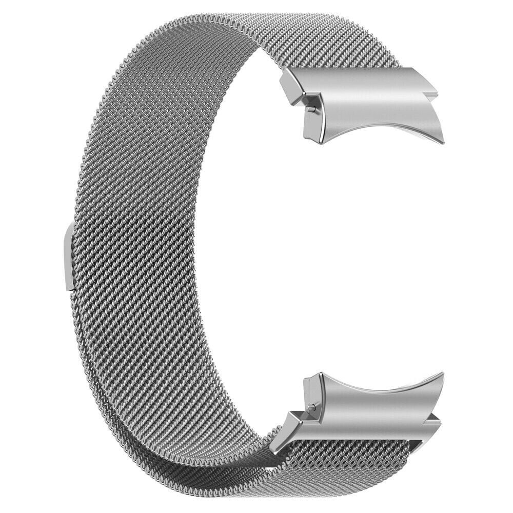 Strap-it Strap-it Bracelet Milanais 'One push' Samsung Galaxy Watch FE (argent)