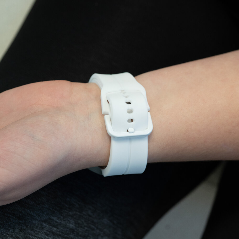 Bandz Bandz Bracelet silicone 'Extreme' Samsung Galaxy Watch FE (blanc)