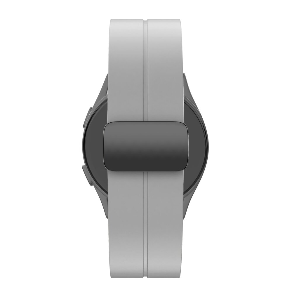 Bandz Bandz Bracelet silicone avec D-buckle Samsung Galaxy Watch FE (gris)