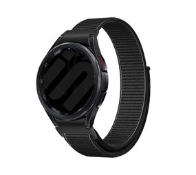 Strap-it Bracelet nylon 'One push' Samsung Galaxy Watch FE (noir)