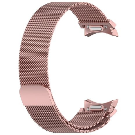 Strap-it Strap-it Bracelet Milanais 'One push' Samsung Galaxy Watch FE (rose) Strap-it Strap-it Bracelet Milanais 'One push' Samsung Galaxy Watch FE (rose)