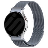 Strap-it Bracelet Milanais 'One push' Samsung Galaxy Watch FE (gris)