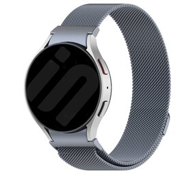 Strap-it Bracelet Milanais 'One push' Samsung Galaxy Watch FE (gris) Strap-it Bracelet Milanais 'One push' Samsung Galaxy Watch FE (gris)