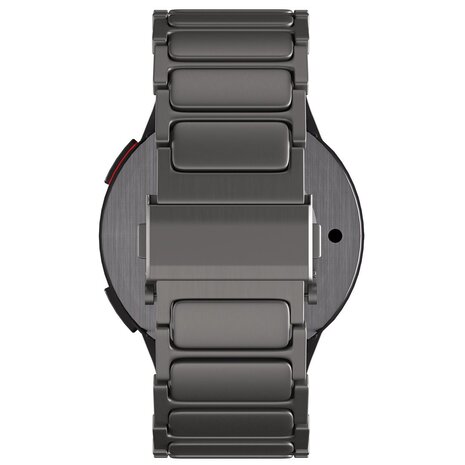 Strap-it Strap-it Bracelet titane 'One push' Samsung Galaxy Watch FE (graphite)