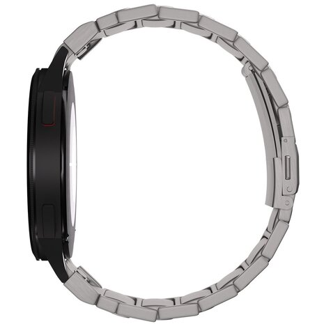 Strap-it Strap-it Bracelet titane 'One push' Samsung Galaxy Watch FE (titanium)