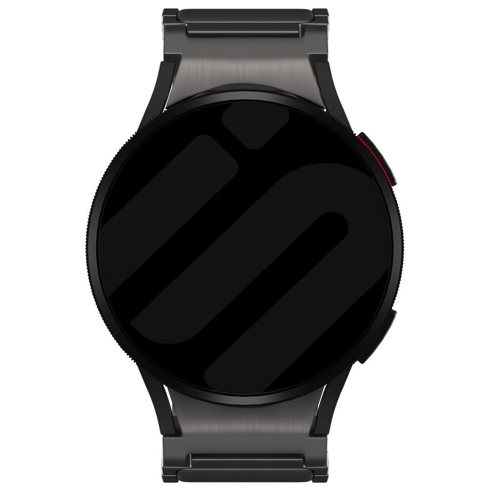 Strap-it Strap-it Bracelet titane deluxe 'One push' Samsung Galaxy Watch FE (graphite)