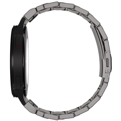Strap-it Strap-it Bracelet titane deluxe 'One push' Samsung Galaxy Watch FE (graphite)