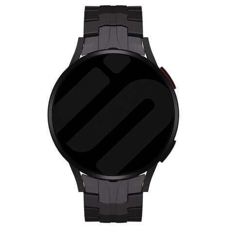 Strap-it Strap-it Bracelet titane 'iron' Samsung Galaxy Watch FE (noir) Strap-it Strap-it Bracelet titane 'iron' Samsung Galaxy Watch FE (noir)
