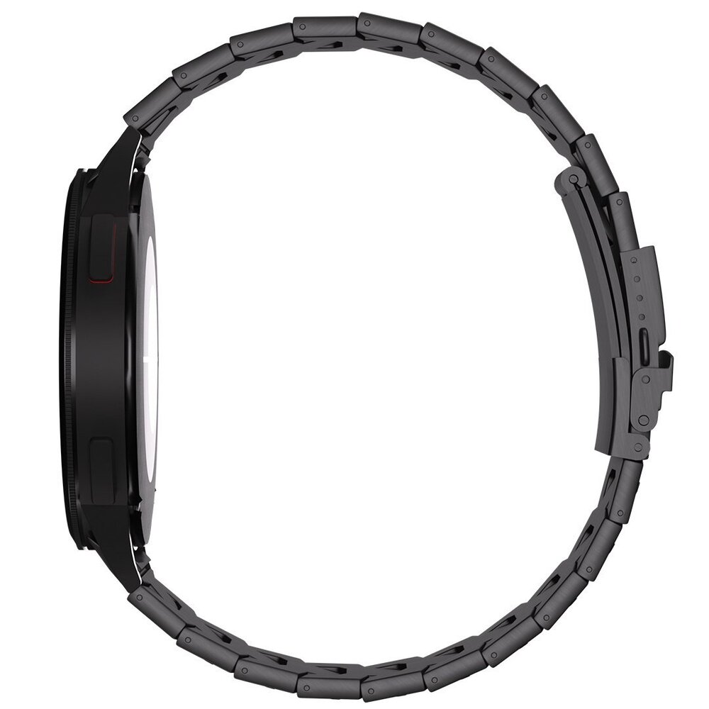 Strap-it Strap-it Bracelet titane 'iron' Samsung Galaxy Watch FE (noir) Strap-it Strap-it Bracelet titane 'iron' Samsung Galaxy Watch FE (noir)