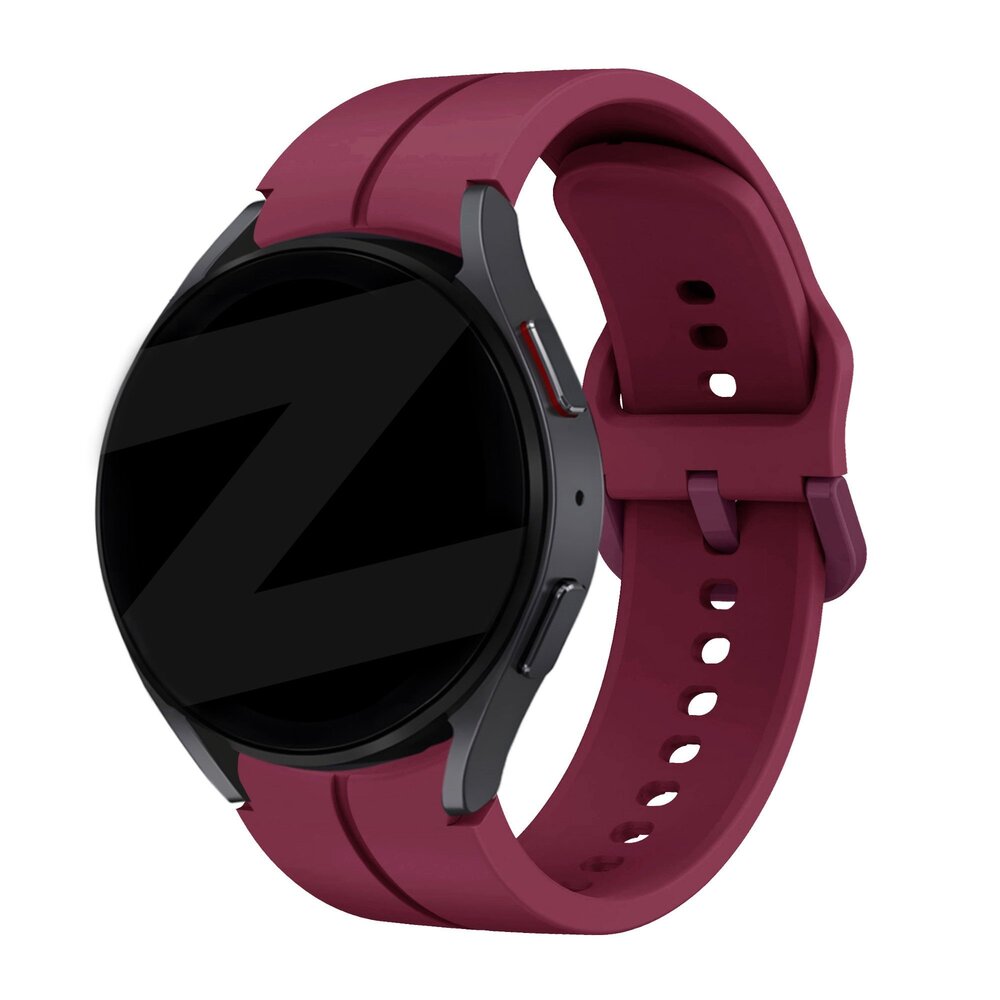Bandz Bandz Bracelet silicone 'Extreme' Samsung Galaxy Watch FE (vin rouge)
