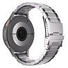 Strap-it Strap-it Bracelet à maillons en acier de luxe Samsung Galaxy Watch FE (argent)