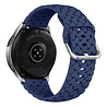 Strap-it Strap-it Bracelet silicone tissé Samsung Galaxy Watch 7 - 40mm (bleu foncé)