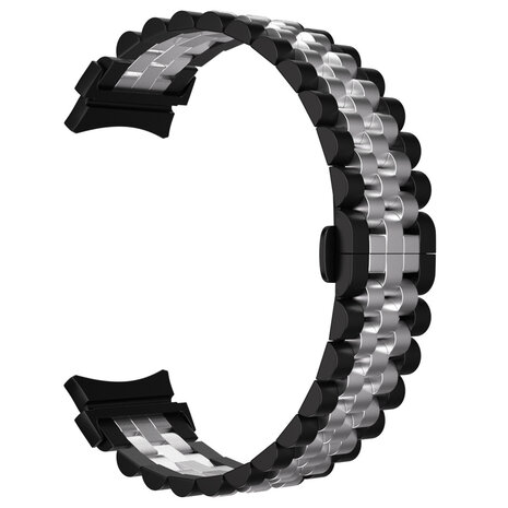 Strap-it Strap-it Bracelet acier Jubilee Samsung Galaxy Watch 7 - 40mm (noir/argent)